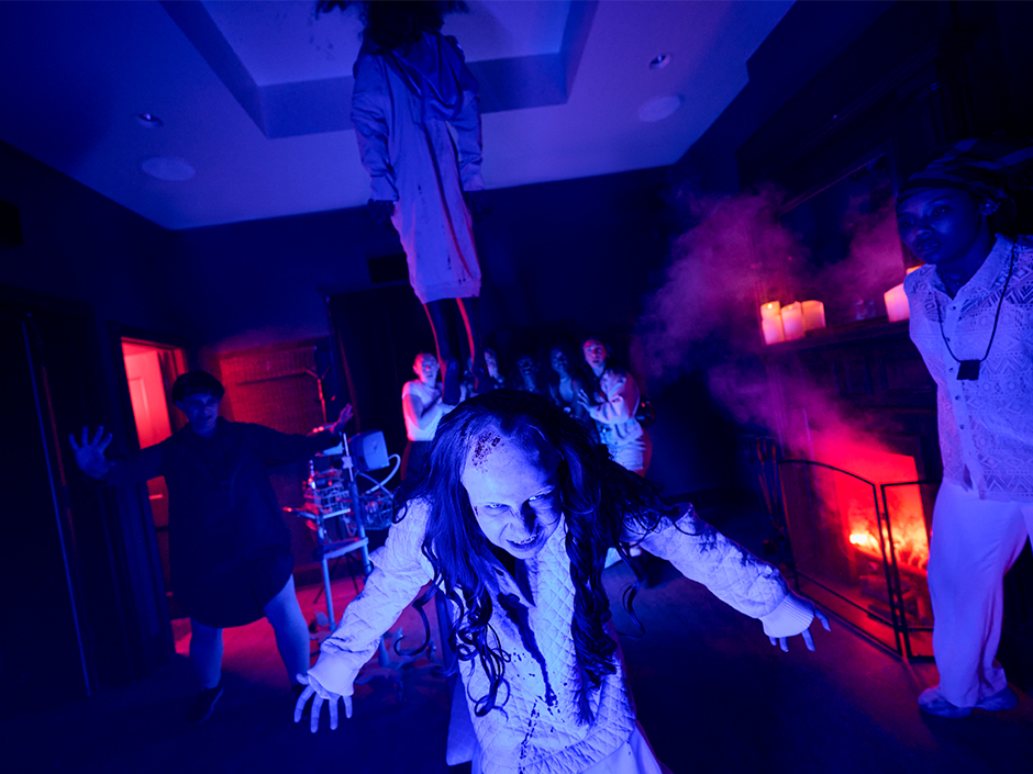 Scareactor in the Exorcist house at Universal Horror Unleashed