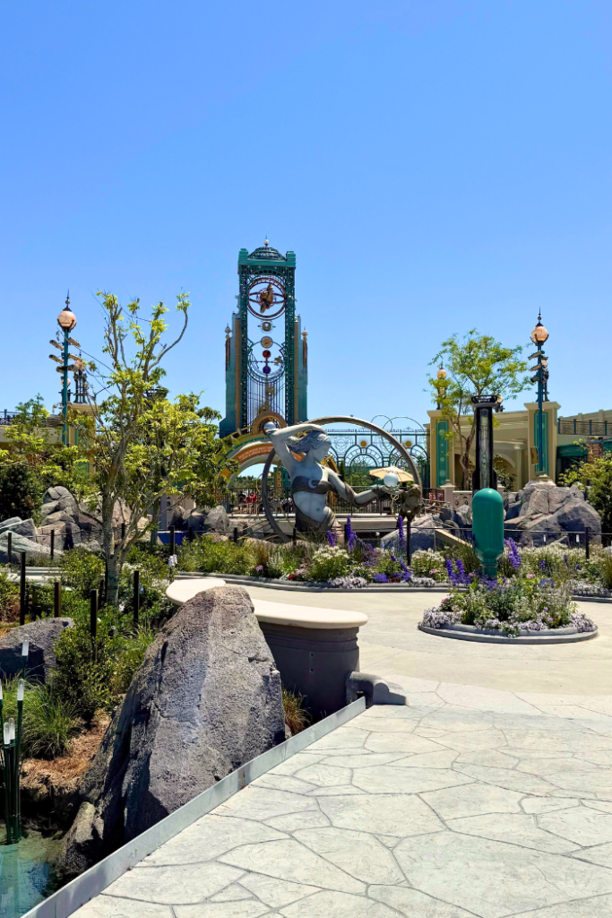View in Celestial Park at Universal Epic Universe. 
