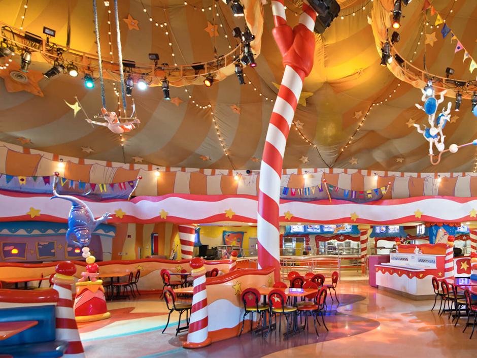 Inside Circus McGurkus Cafe Stoo-pendous.