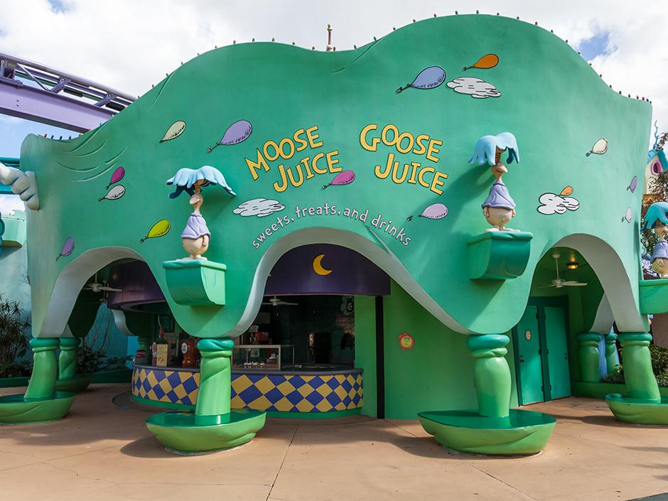 Exterior of Moose Goose Juice Juice.