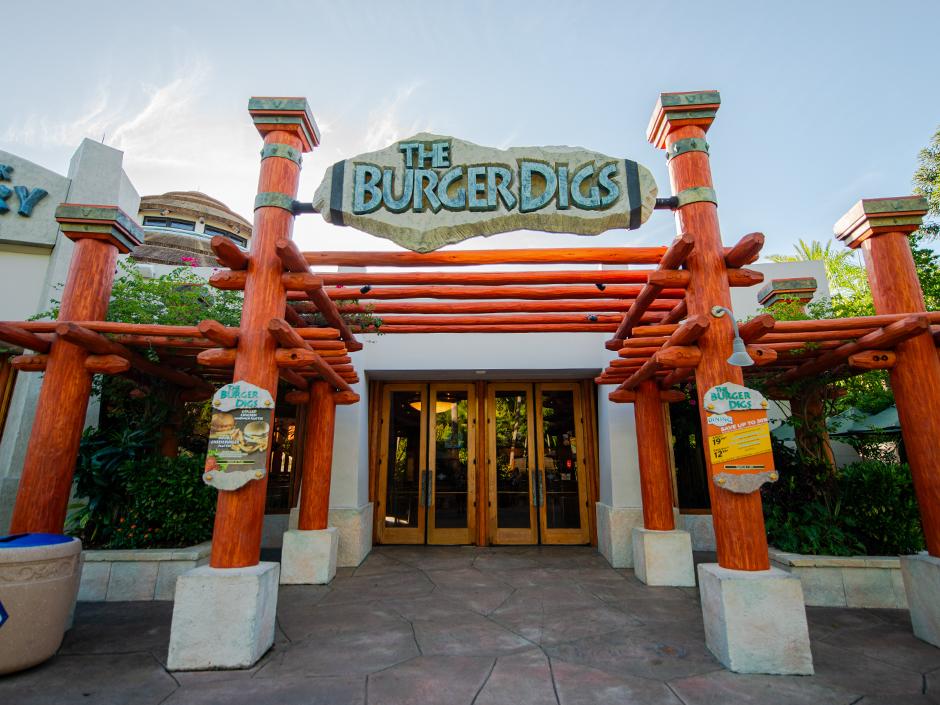 Exterior of The Burger Digs.