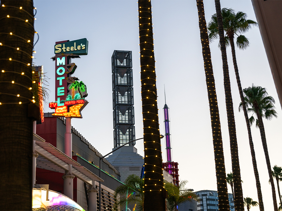Neon Lights and Their Place in Tinseltown at Universal Studios Hollywood