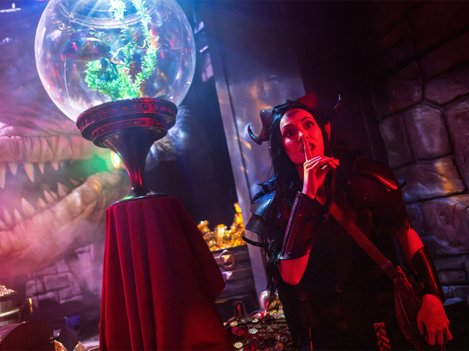 DUNGEONS & DRAGONS experience at Universal Fan Fest Nights