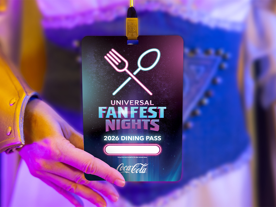 Universal Fan Fest Nights 2026 Dining Pass
