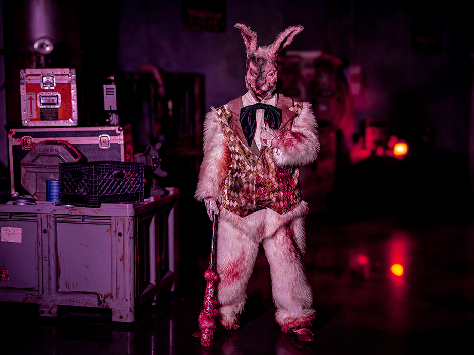 Feaster Bunny at Universal Horror Unleashed