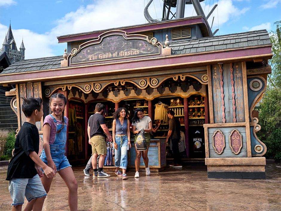 The exterior of The Guild of Mystics.