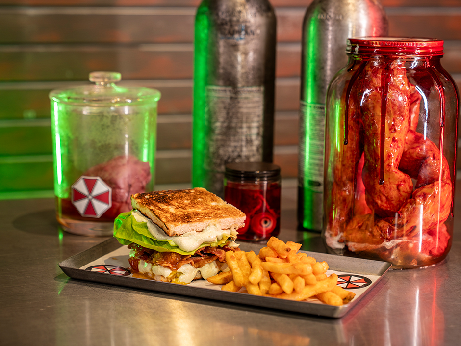 Food offerings at Universal Horror Unleashed in Las Vegas