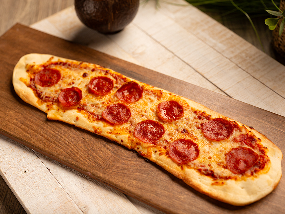 The pepperoni pizza at Kohola Reef.