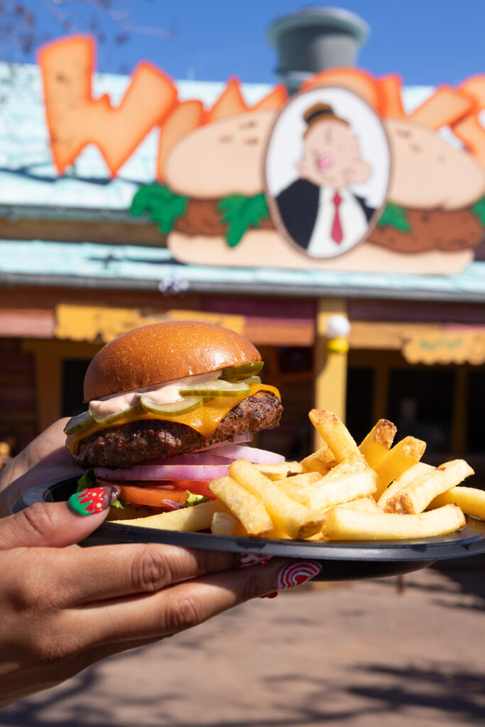 The Wimpy's Wellington Cheeseburger