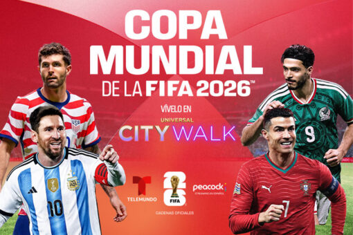 Key art reading COPA MUNDIAL DE LA FIFA 2026.