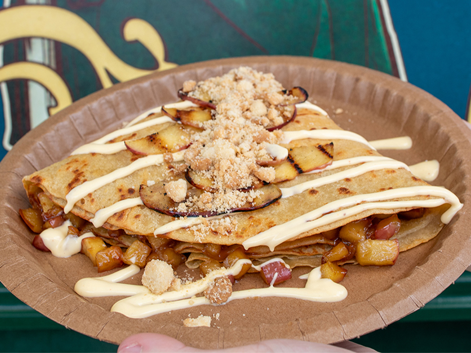 The crepe at Passholder Appreciation Nights