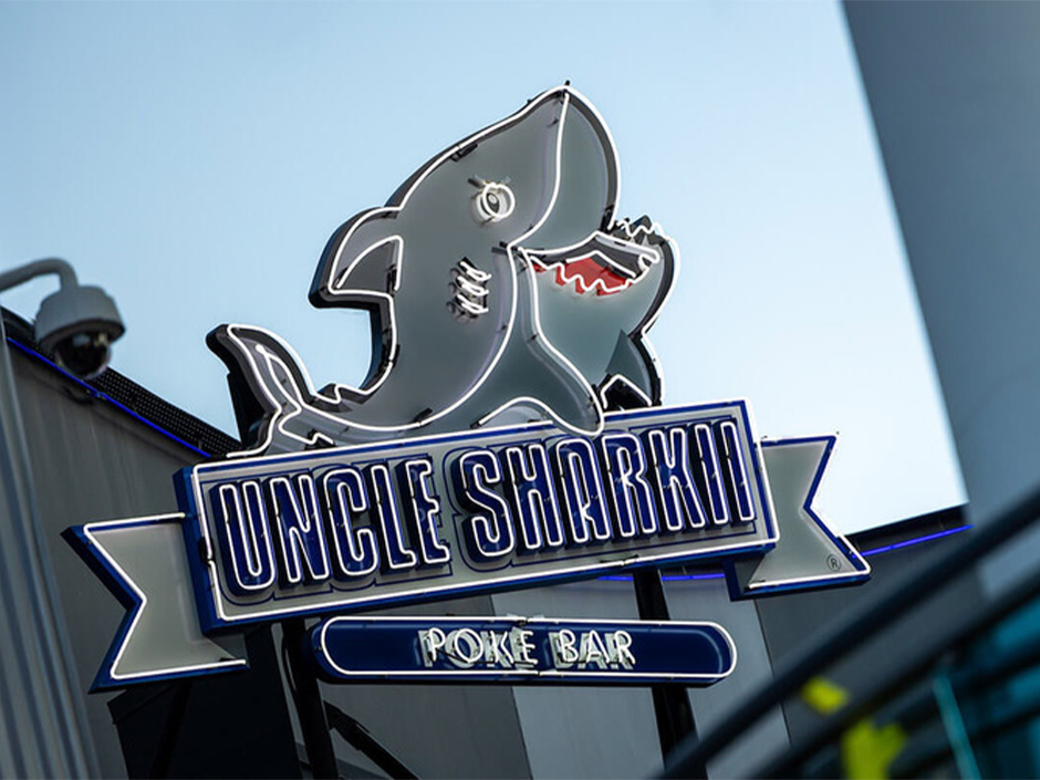 Uncle Sharkii Poke Bar Ext Sign
