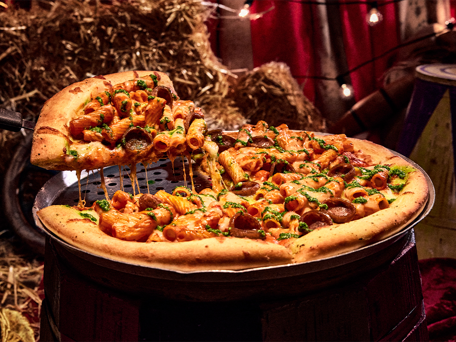The Rigatoni Ritual Pie available at Halloween Horror Nights this year