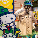 A display of Snoopy merchandise at Universal Studios Japan