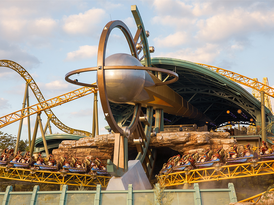 The exterior of Stardust Racers