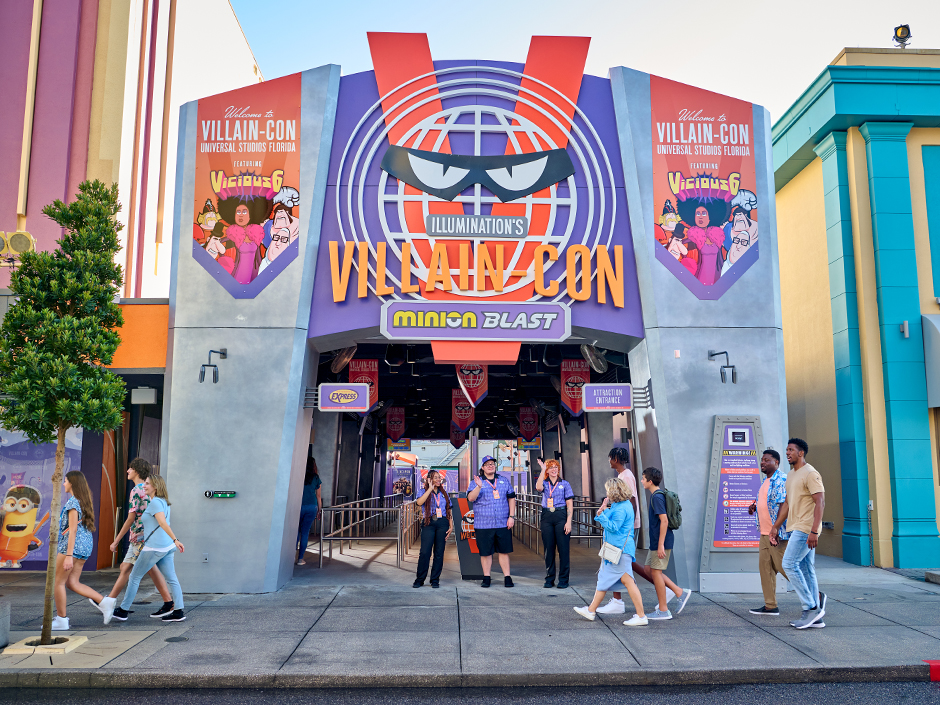 Illumination's Villain-Con Minion Blast in Universal Studios Florida