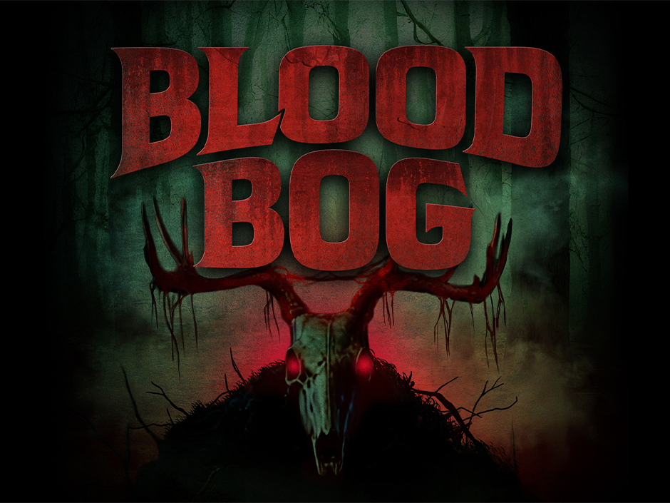 Key art for the Blood Bog scare zone at HHn 2026.