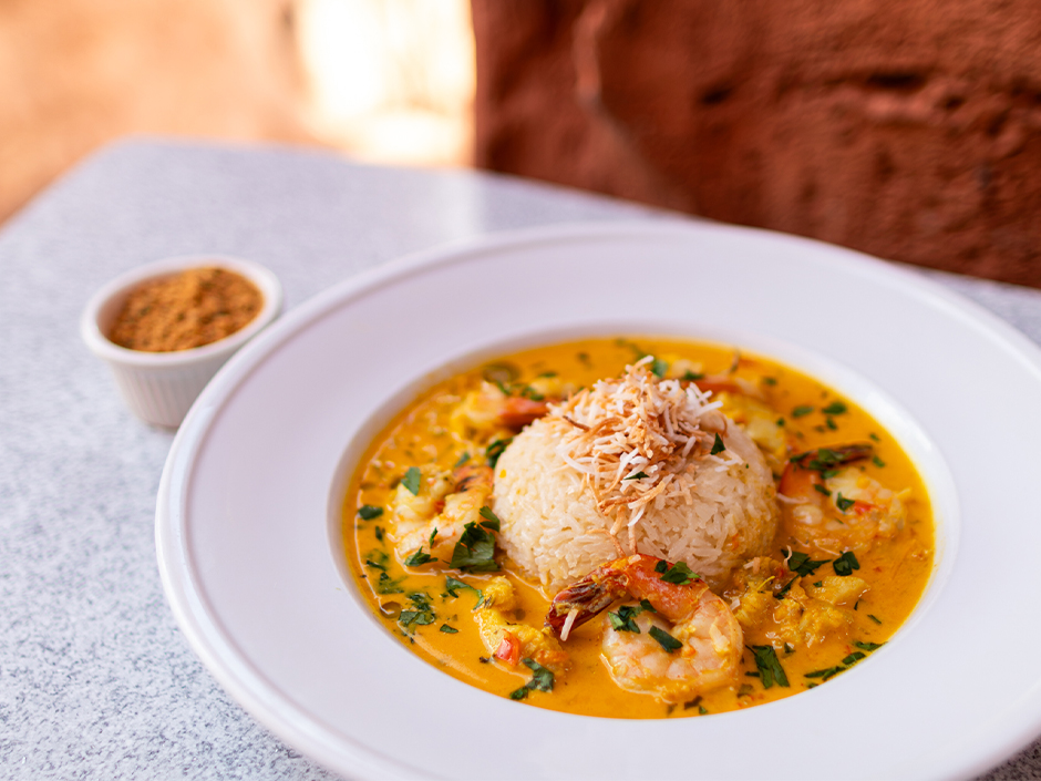 Shrimp and Grouper Moqueca from Mythos Restaurant in Universal Islands of Adventure