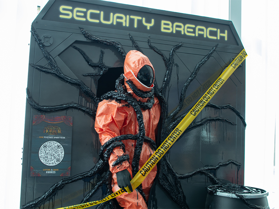 Nova Bar mannequin representing security breach